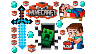 Съедобная картинка Майнкрафт 10 Съедобная картинка Майнкрафт 10