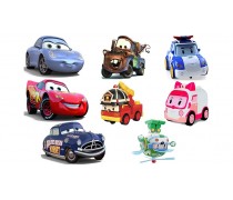 Съедобная картинка Тачки, Робокар