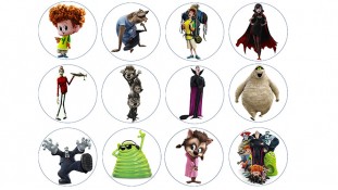 Съедобная картинка "Монстры на каникулах" 1 Съедобная картинка "Монстры на каникулах" 1