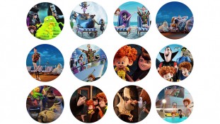 Съедобная картинка "Монстры на каникулах" 3 Съедобная картинка "Монстры на каникулах" 3