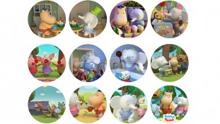 Съедобная картинка "Тима и Тома" 1 Съедобная картинка "Тима и Тома" 1