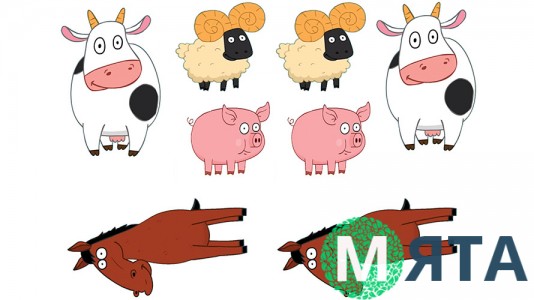 Съедобная картинка "Синий трактор" 2