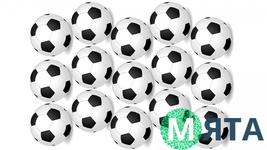 Съедобная картинка Мячики