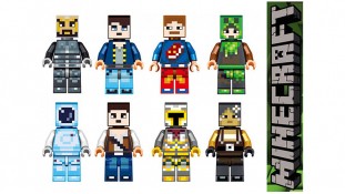 Съедобная картинка Лего Майнкрафт 7