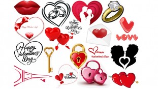 Съедобная картинка День Святого Валентина 1