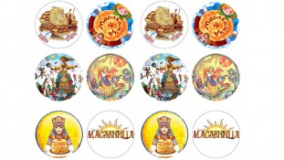 Съедобная картинка Масленица 1