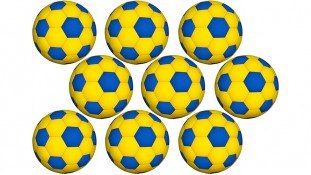 Съедобная картинка Мячики 2