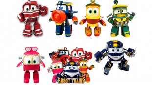  Роботы-поезда 3