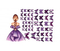 Съедобная картинка Девушка 3