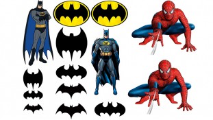 Бэтмен + Спайдермен
