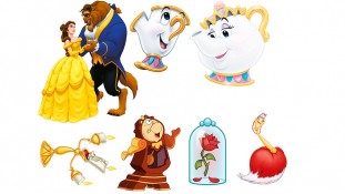 Съедобная картинка "Красавица и чудовище" 4