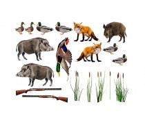 Съедобная картинка Охота 2