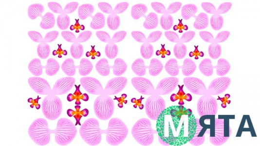 Заготовка для орхидеи 3д, №5