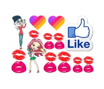 Съедобная картинка Инстаграмм 3