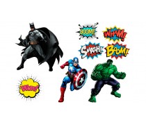 Супергерои +поп арт