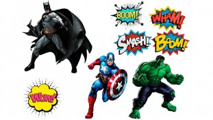 Супергерои +поп арт