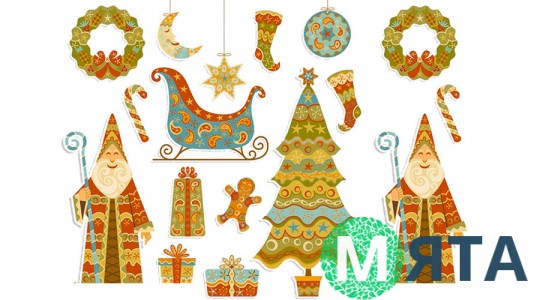 Новогодняя картинка "Святой Николай" 106