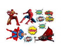 Супергерои +поп арт 4