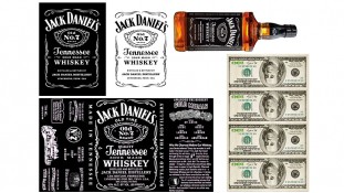 Джек Дэниелс этикетки 