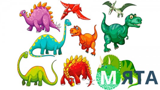 Динозавры 8