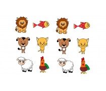 Съедобная картинка Животные