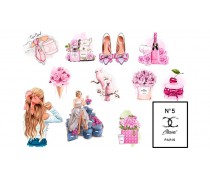  Съедобная картинка "Женский набор" 14