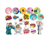 Свадебный Поп Арт 10