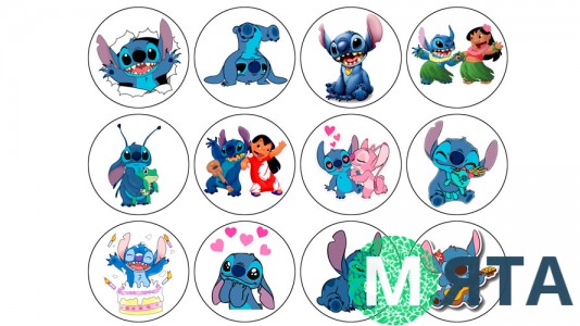 Сьедобная картинка Лило и Стич 2