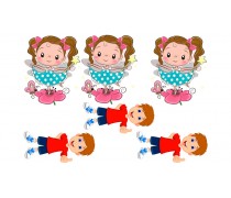 Съедобная картинка Детки 2