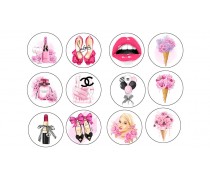  Съедобная картинка "Женский набор" 12