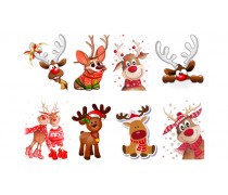 Съедобная картинка Олени, 1