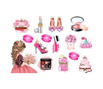  Съедобная картинка "Женский набор" 9