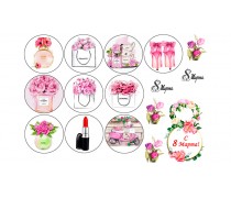  Съедобная картинка "Женский набор" 11