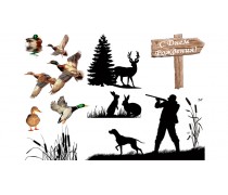 Съедобная картинка Охота 3