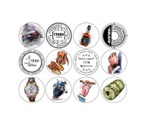  Съедобная картинка "Мужской набор" 6