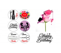  Съедобная картинка "Женский набор" 6