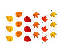 Съедобная картинка Осенний лист 2