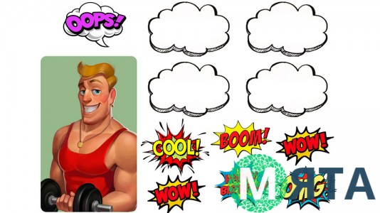 Мужской Поп Арт 11