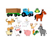 Синий трактор 6