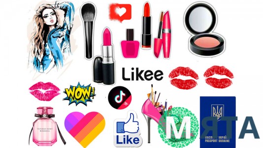  Съедобная картинка "Женский набор" 16