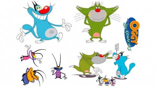 Съедобная картинка Огги и Кукарачи 2 Съедобная картинка Огги и Кукарачи 2