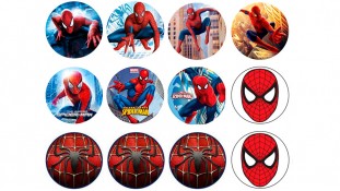 Съедобная картинка Человек Паук 9 Съедобная картинка Человек Паук 9