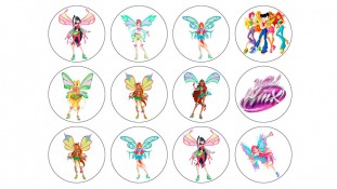 Съедобная картинка Феи Винкс 3 Съедобная картинка Феи Винкс 3