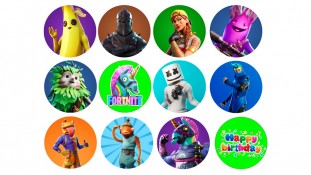 Съедобная картинка Fortnite 7 Съедобная картинка Fortnite 7