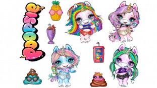 Съедобная картинка Единорожки Poopsie