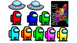 Съедобная картинка  Амонг ас (Among Us) 2