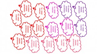  Съедобная картинка "Женские надписи" 5