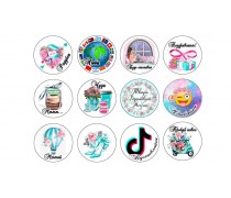  Съедобная картинка "Женские надписи" 6