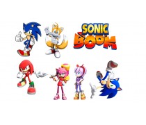 Съедобная картинка Соник 2