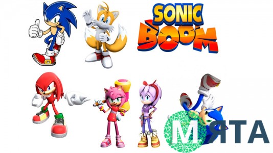 Съедобная картинка Соник 2